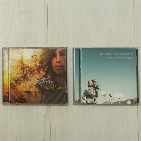 ALANIS MORISSETTE : FLAVORS OF ENTANGLEMENT + HAVOC AND BRIGHT LIGHTS | CD ALBUMS, Hobbies ...