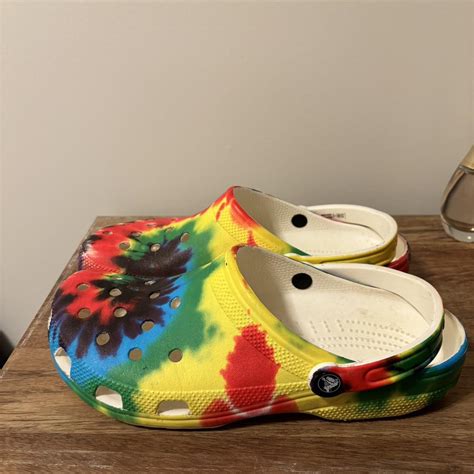 Rainbow Crocs - Depop