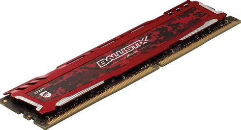 Crucial Ballistix Sport LT 8GB Single DDR4 2666 MT/s (PC4-21300) DR x8 ...