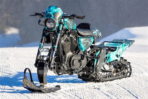 Transforming Your Harley-Davidson Into a Snow Bike?!