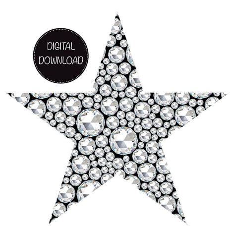 a star made up of diamonds on a white background with the words digital ...