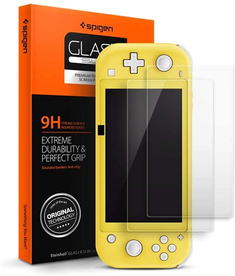 Nintendo Switch Lite Screen Protector GLAS.tR SLIM ( 2 pack ) | Spigen ...