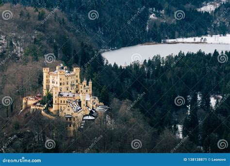 SCHWANGAU, GERMANY - DECEMBER 2018: Winter View Over Hohenschwangau Castle Editorial Photo ...