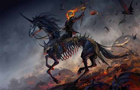 2K free download | Ghost Rider Horse Riding, HD wallpaper | Peakpx