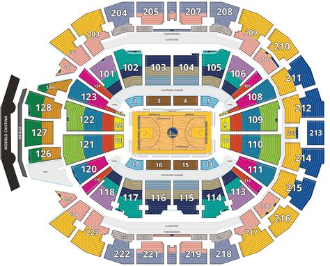 Golden 1 Center Basketball Seating Chart