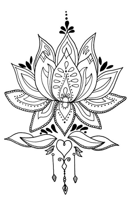 lotus flower coloring page best of pin on coloring pages in 2022 ...