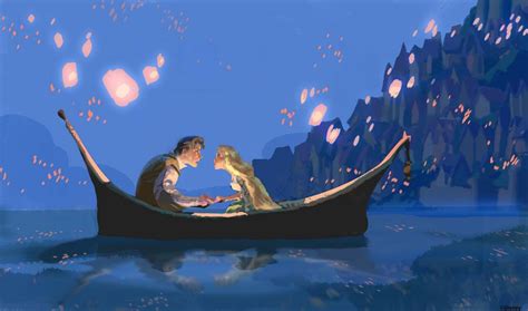 25 Pieces of Gorgeous Disney Movie Couples Concept Art | Tangled concept art, Disney concept art ...