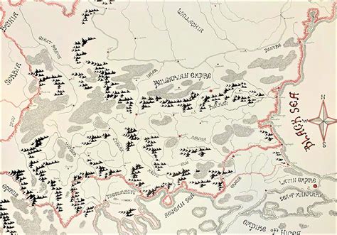 The second Bulgarian Empire hand drawn map : r/mapmaking