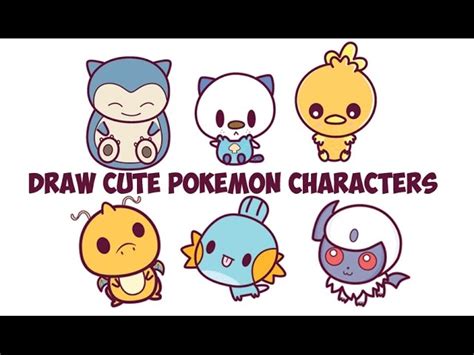 Cute Pokemon Chibi Drawings