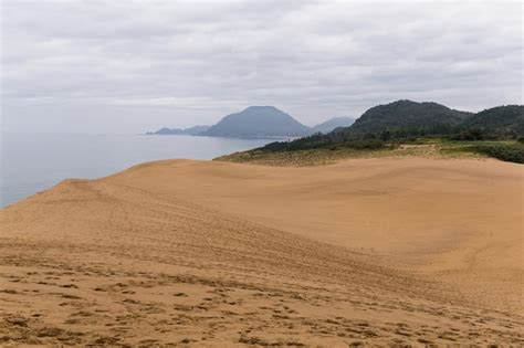 Premium Photo | Tottori sand dunes in japan