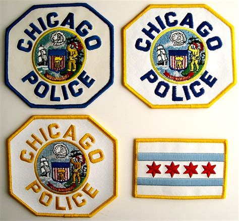 Chicago Police leather shoulder patches - a photo on Flickriver