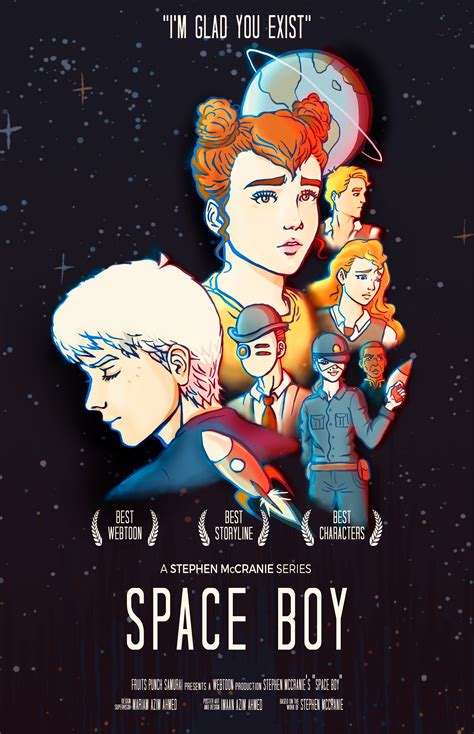 Space Boy Webtoon Movie Poster by iahme2 on DeviantArt | Space boy, Webtoon, Space