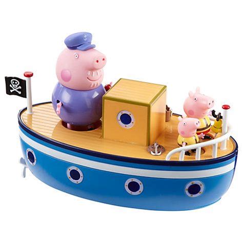 Peppa Pig Grandpa Pig Bath Boat | Peppa pig toys, Toys, Best kids toys