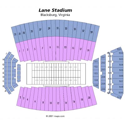 Husker Faithful Blacksburg Bound: Lane Stadium Seating Chart