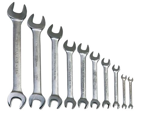 JHWMWS-31 - Double Head Open End Wrench Set, Metric, 10 Pieces | SNAP-ON