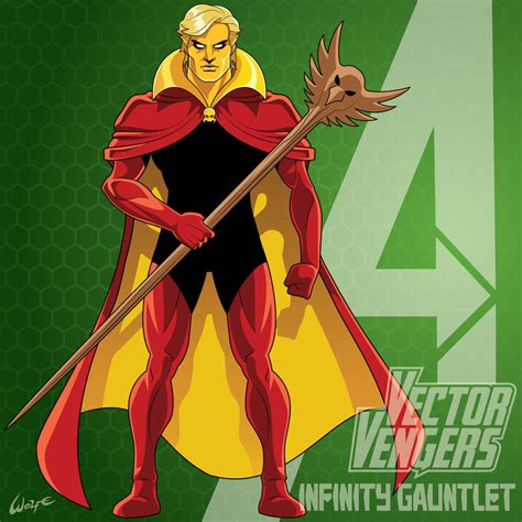 Vector Vengers: Adam Warlock (Infinity Gauntlet) by WolfeHanson on ...