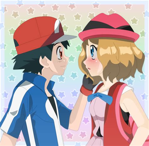 Pokemon XYZ Ash And Serena Wallpapers - Wallpaper Cave