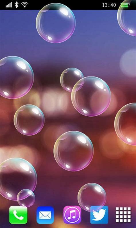 Android İndirme için Popping Bubbles Live Wallpaper APK