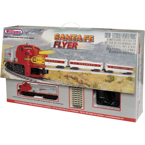 Bachmann Trains O Scale Williams Santa Fe Battery Powered Model Train Set - Walmart.com ...