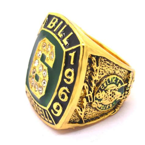 Bill Russell Boston Celtics High-Quality Replica Basketball Hall of ...