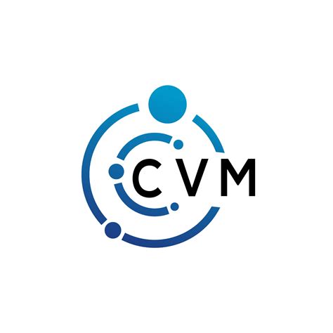 CVM letter logo design on white background. CVM creative initials letter logo concept. CVM ...