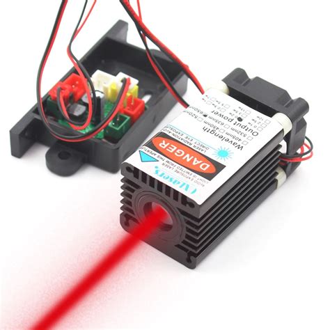 650nm red laser module 150mW 200mW red laser wide beam with cooling fan and 12V DC adapter – BeamQ