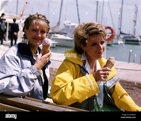 Jan Harvey actress from the BBC television series Howards Way Stock Photo, Royalty Free Image ...