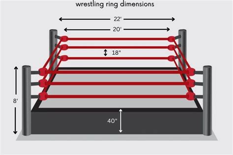 What Are The Dimensions Of A Professional Wrestling Ring? - Measuring Stuff