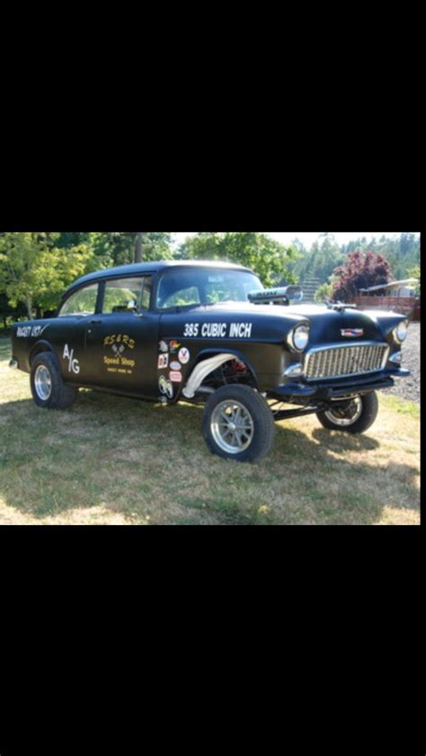 '55 Chevy Gasser | Drag racing cars, Classic cars trucks hot rods, 55 chevy