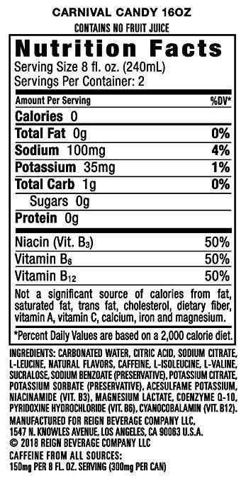 33 Monster Energy Drink Nutrition Facts Label - Label Design Ideas 2020