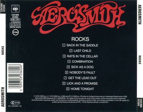 Aerosmith - Rocks (1976) :: maniadb.com