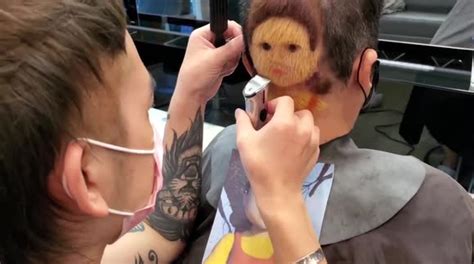 Barber creates Squid Game doll hair cut in Taiwan - Buy, Sell or Upload Video Content with Newsflare