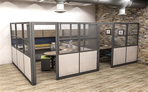 Used Office Cubicles : Refurbish Modular Office Furniture 4 Offices at Furniture Finders