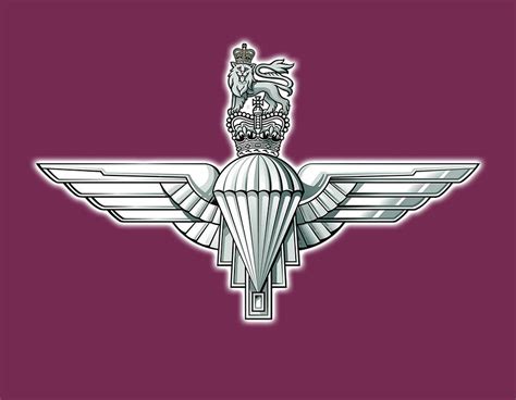 Parachute Regiment. Badge. Digital Art by Tom Hill - Pixels