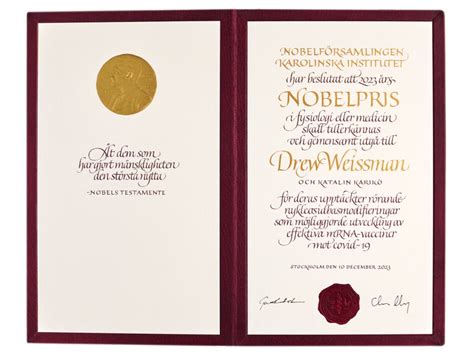 A work of art in the form of a diploma - NobelPrize.org