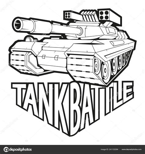 Battle Tank Logo Vector Graphics Design ⬇ Vector Image by © korniakovstock@gmail.com | Vector ...