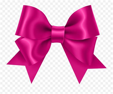 Pink Bow Transparent Clip Art Emoji,Emoji Hair Bows - free transparent emoji - emojipng.com