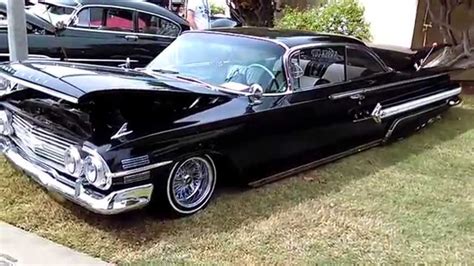 1960 Chevy Impala Lowrider Woodland, Ca. Car Show 2015 - YouTube