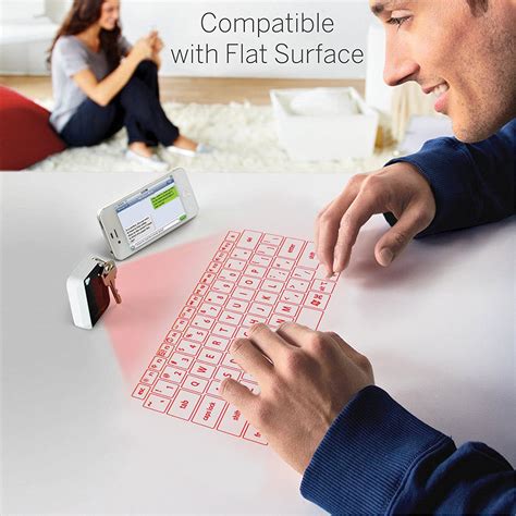 Laser Keyboard Virtual Projector - Type on Any Flat Surface - Legit Gifts