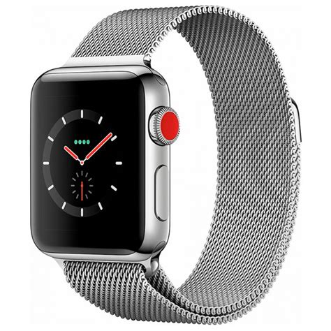 Milanese Loop Silver Apple Watch 42/44mm – OrsoTrade