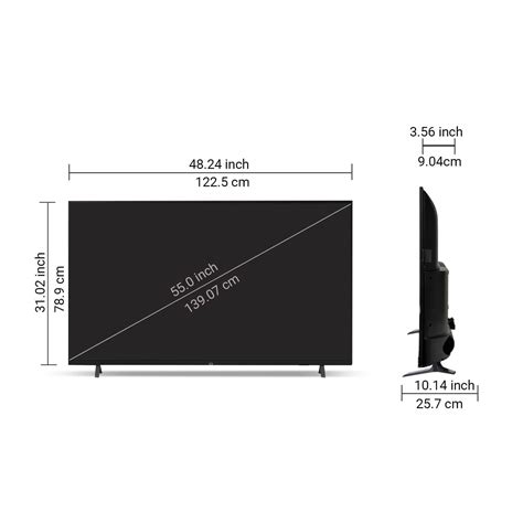 55 Inch TV Dimensions Specs, Inch, Dimensions, 42% OFF