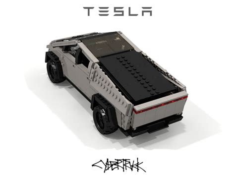 Tesla Cybertruck Looks So Easy To Build With LEGO Bricks | Carscoops