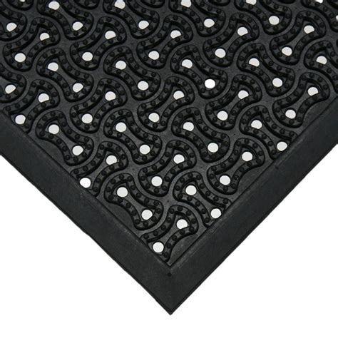 Rubber-Cal Dura-Scraper 24 in. x 36 in. Black Drainage Mat-03-236-DR ...