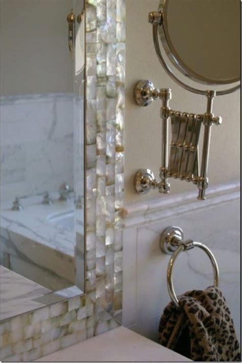 Update Your Bathroom with a DIY Mirror | Bathroom mirror frame, Elegant bathroom, Mirror frame diy