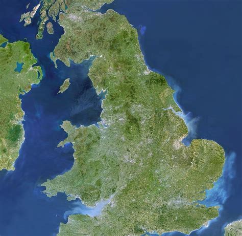 British Isles, Satellite Image Photograph by Planetobserver