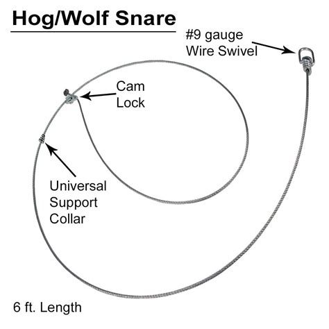 Hog/Wolf Snares - (DOZEN) | Wildlife Control Supplies | Product Code ...