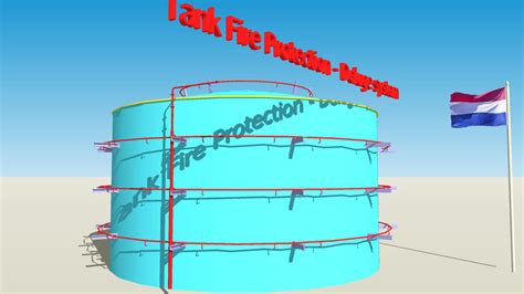 Tank Fire protection - Deluge system | 3D Warehouse