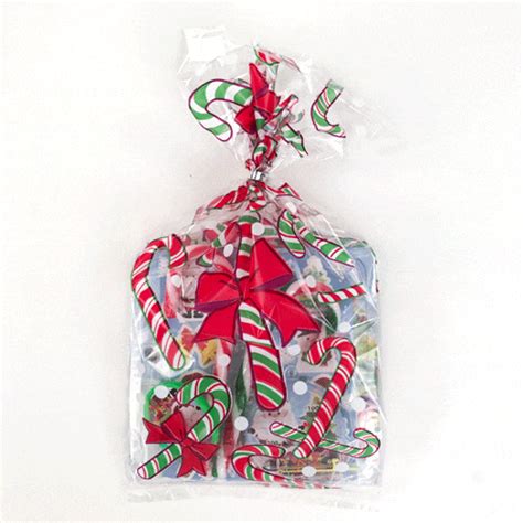 Christmas Candy Cane Pre-Filled Party Bag | Partyrama