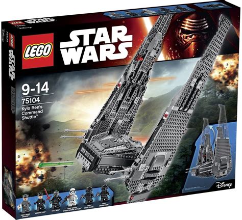 Lego Star Wars 75104 Kylo Ren's Command Shuttle Minifigures Officially Revealed Finally ...