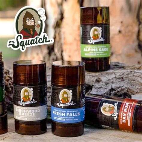 Dr. Squatch® All-Natural Deodorant For Men | Multiple Scents • Showcase US